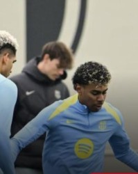 世体：巴萨完成国王杯赛前最后一练，汤米-马克斯加入合练